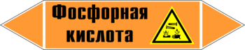 Маркировка трубопровода "фосфорная кислота" (k08, пленка, 252х52 мм)" - Маркировка трубопроводов - Маркировки трубопроводов "КИСЛОТА" - Магазин охраны труда и техники безопасности stroiplakat.ru